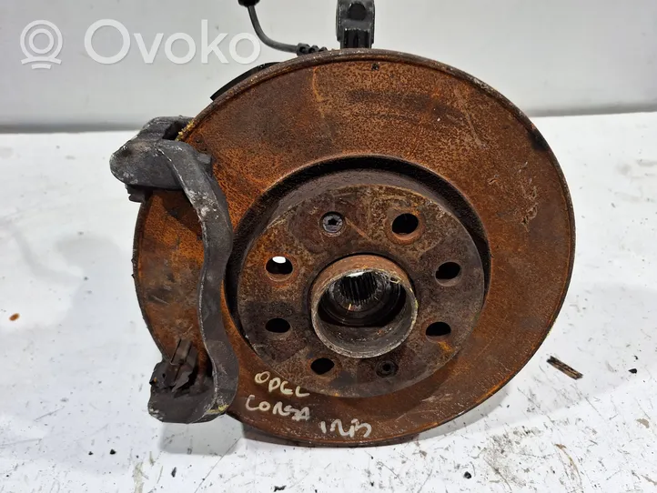 Opel Corsa D Zwrotnica koła przedniego 55703154