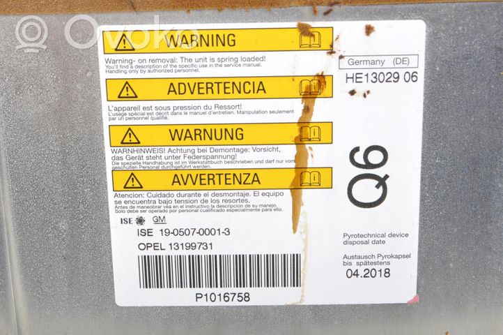 Opel Astra H Avattava katto turvakaari 13199731