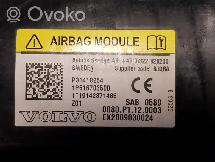 Volvo S60 Airbag sedile 31418254