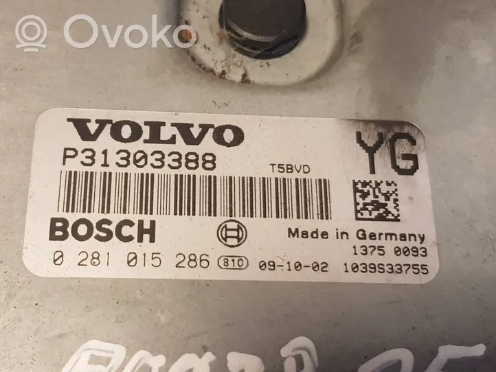 Volvo XC60 Variklio valdymo blokas P31303388