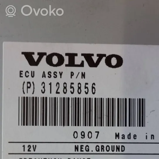 Volvo S80 Radio/CD/DVD/GPS-pääyksikkö 31285856