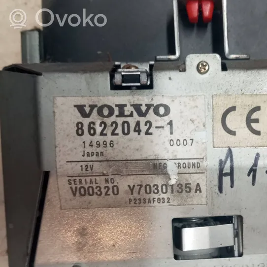 Volvo S80 Radio/CD/DVD/GPS-pääyksikkö 8622042