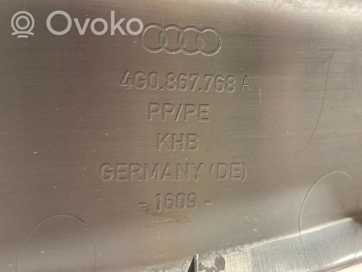 Audi A6 C7 Osłona boczna fotela tylnego 4G0867768A