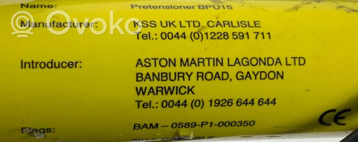 Aston Martin DB9 Klamra przedniego pasa bezpieczeństwa DD33610E55AA