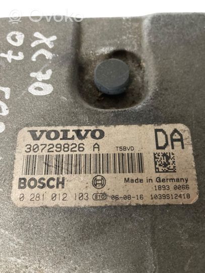 Volvo XC90 Sterownik / Moduł ECU 30729826A