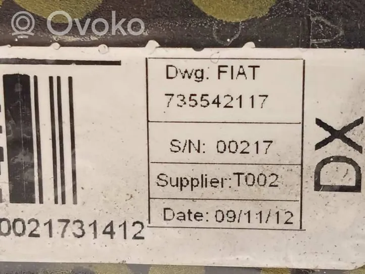 Fiat Qubo Pas bezpieczeństwa fotela przedniego 735542117