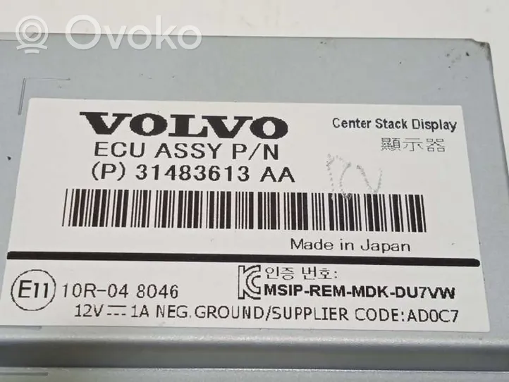 Volvo V40 HUD-näyttö 31483613