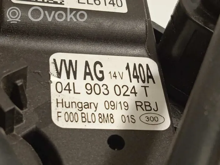 Volkswagen Golf SportWagen Générateur / alternateur 04L903024T