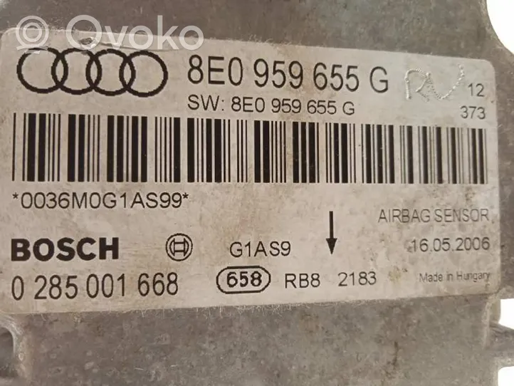 Audi A4 Allroad Airbag control unit/module 8E0959655G