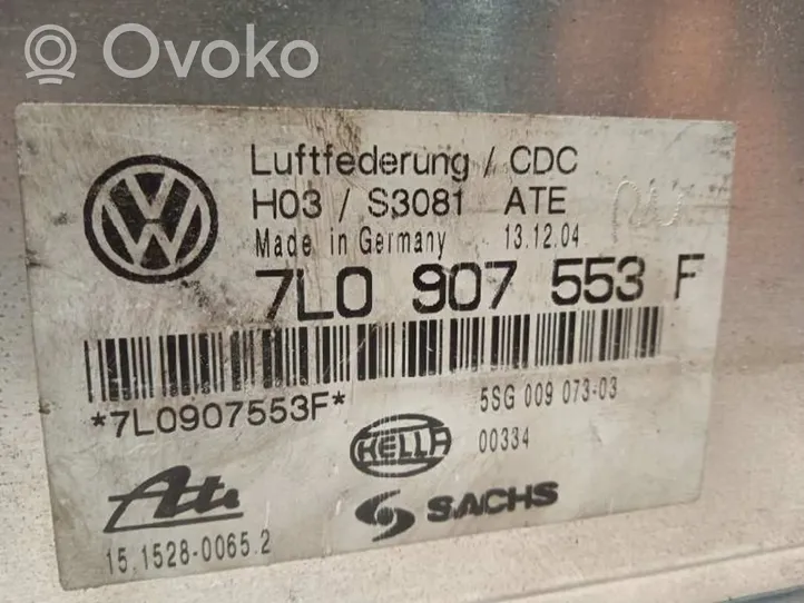 Volkswagen Touareg I Centralina/modulo sospensioni 7L0907553F