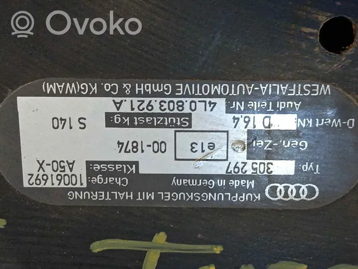 Audi Q7 4L Uchwyt / Mocowanie zderzaka przedniego 4L0803921A