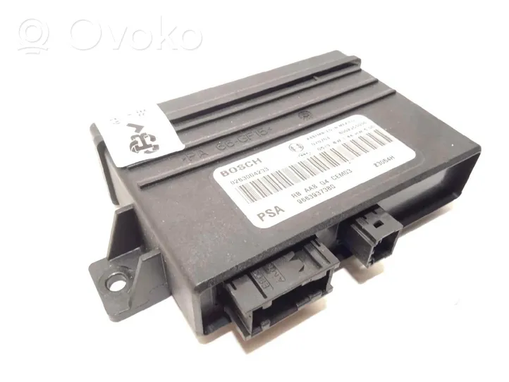 Citroen C4 Grand Picasso Muut ohjainlaitteet/moduulit 9663937380