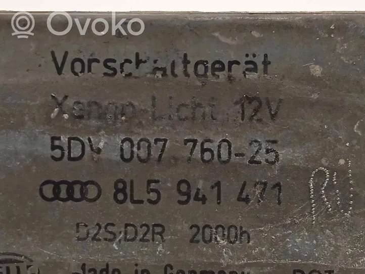 Audi A3 S3 8L Xenon-valojen ohjainlaite/moduuli 8L5941471