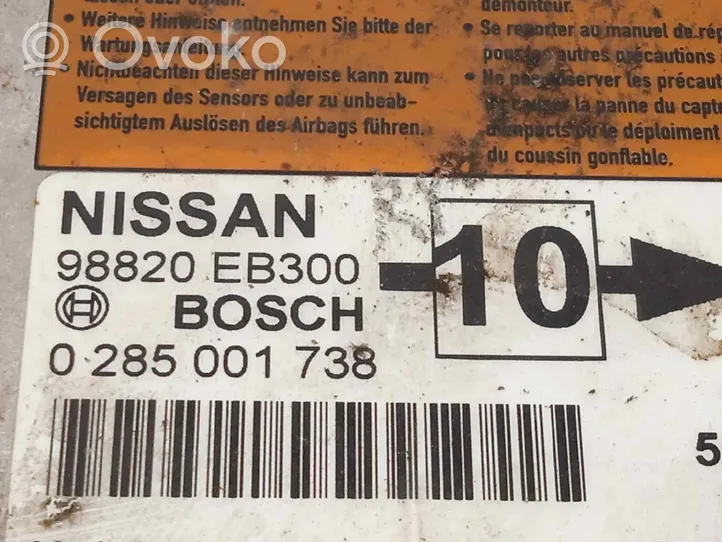 Nissan Pathfinder R51 Module de contrôle airbag 98820EB300