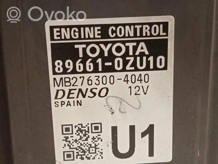 Toyota Corolla E160 E170 Moottorin ohjainlaite/moduuli 896610ZU10