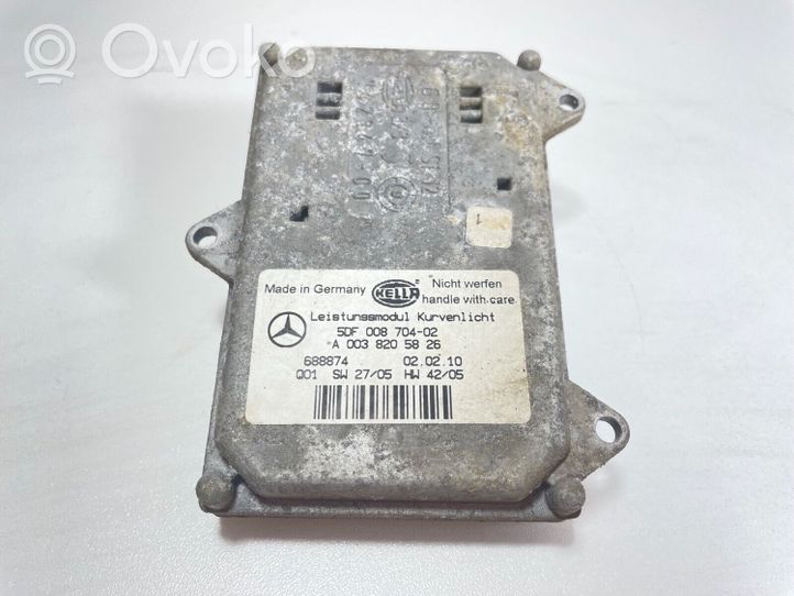 Mercedes-Benz ML W164 Module de ballast de phare Xenon A0038205826