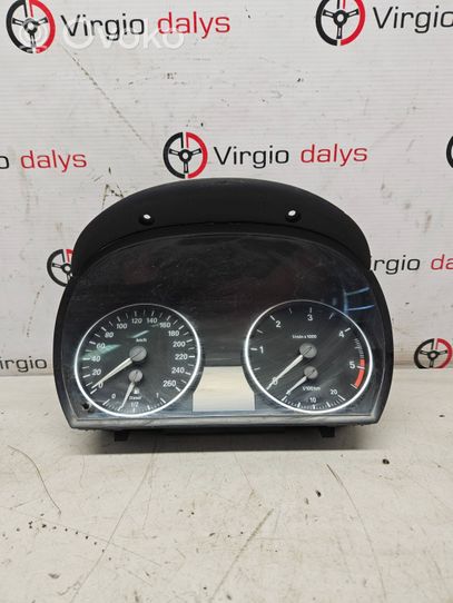 BMW 3 E90 E91 Tachimetro (quadro strumenti) 102535062