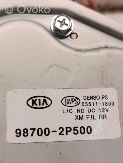 KIA Sorento Rear window wiper motor 987002P500