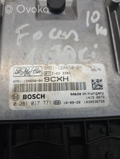 Ford Focus Calculateur moteur ECU 9M5112A650BH