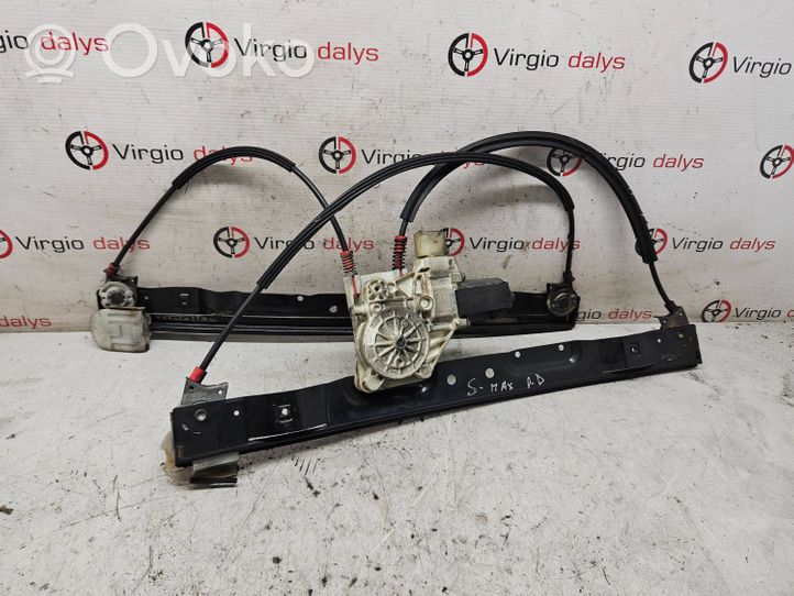 Ford S-MAX Front door window regulator with motor 0130822286