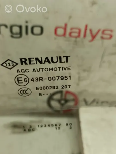 Renault Scenic IV - Grand scenic IV Szyba drzwi tylnych 43R007951