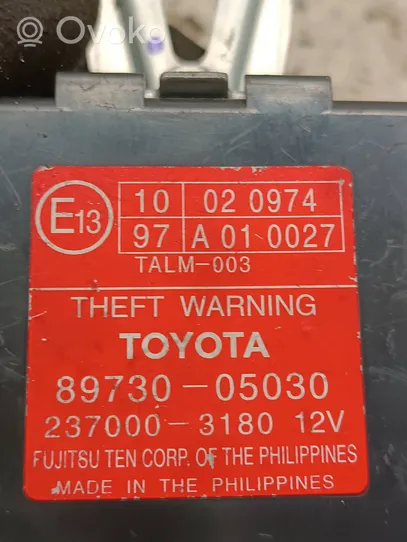 Toyota Corolla E140 E150 Boîtier module alarme 8973005030