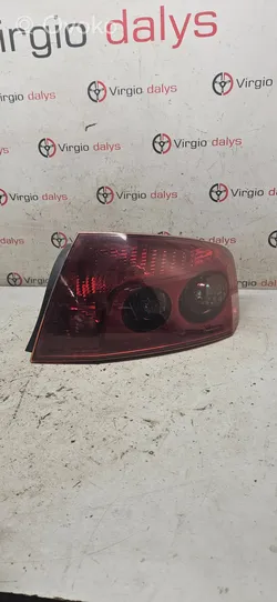 Peugeot 407 Rear/tail lights 9687123980