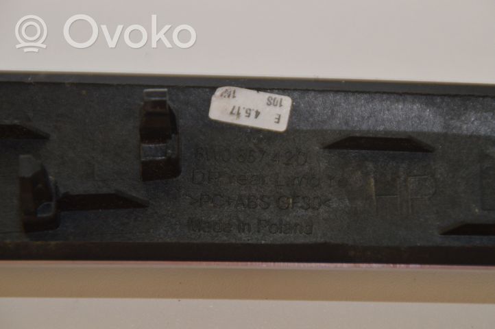 Audi A5 Baguette moulure de porte arrière 8W0867419