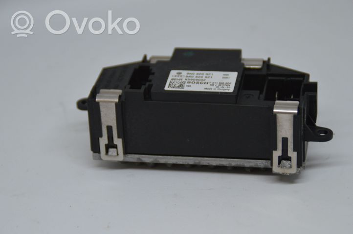 Audi A4 S4 B8 8K Moduł / Sterownik wentylatora dmuchawy 8K0820521