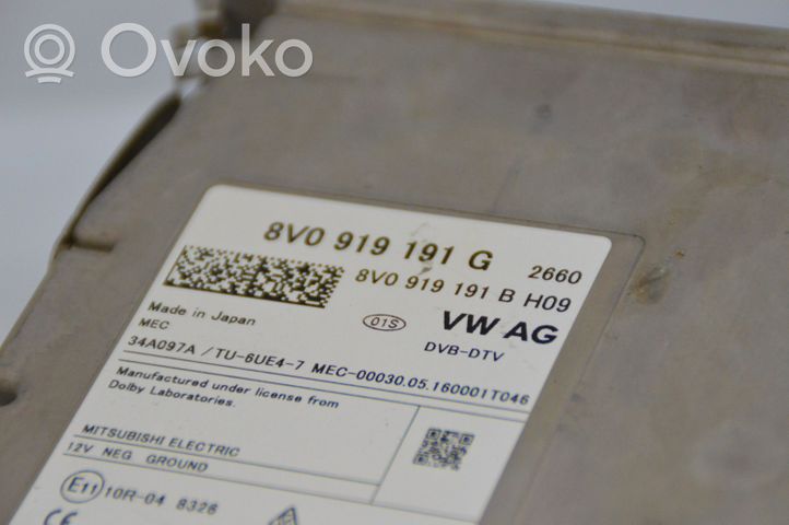 Audi Q7 4M Video control module 8V0919191G