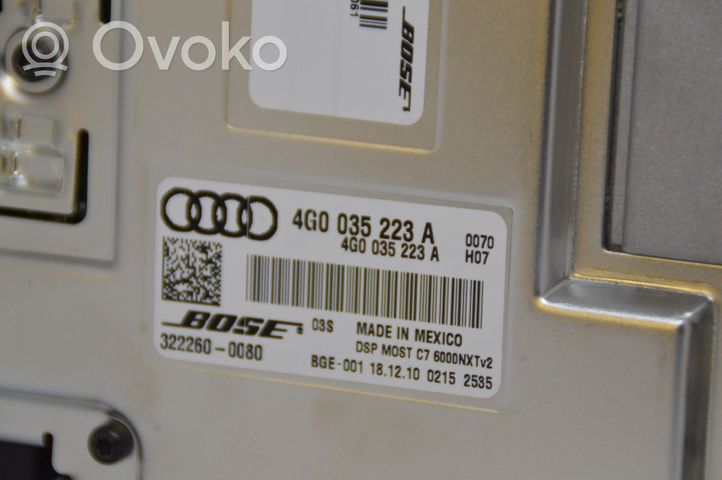 Audi A7 S7 4G Vahvistin 4G0035223A