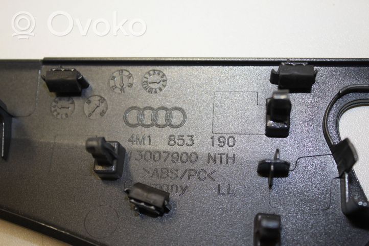 Audi Q7 4M Panneau de garniture tableau de bord 4M1853190A