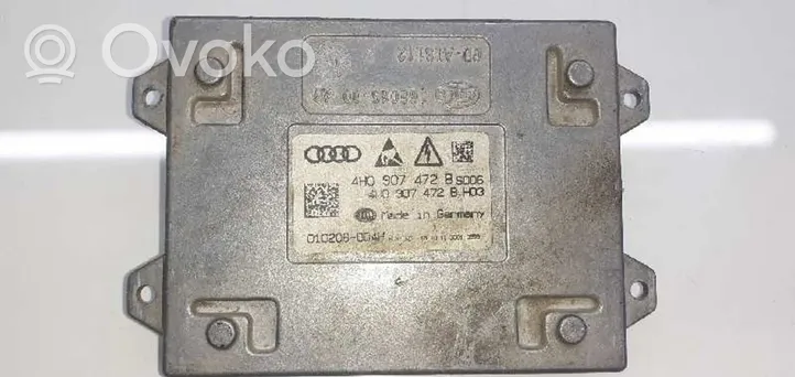 Audi A6 C7 Xenon-valojen ohjainlaite/moduuli 4H0907472B