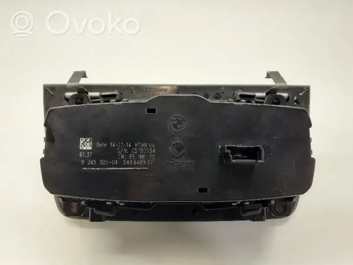 BMW 3 E92 E93 Mittariston valaistuksen säätökytkin 926530304