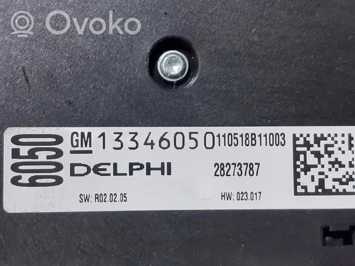 Opel Astra H Moduł / Sterownik dziku audio HiFi 13346050