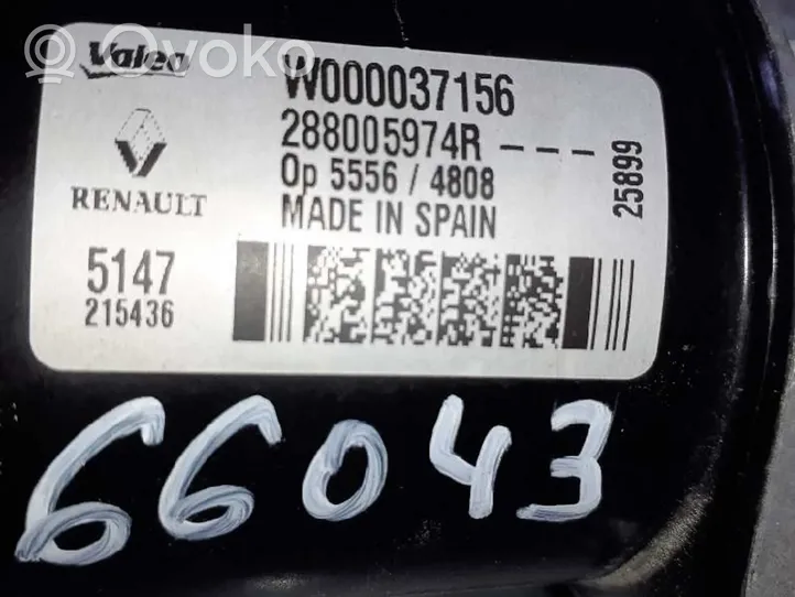Renault Megane IV Etupyyhkimen sulan varsi 288005974R