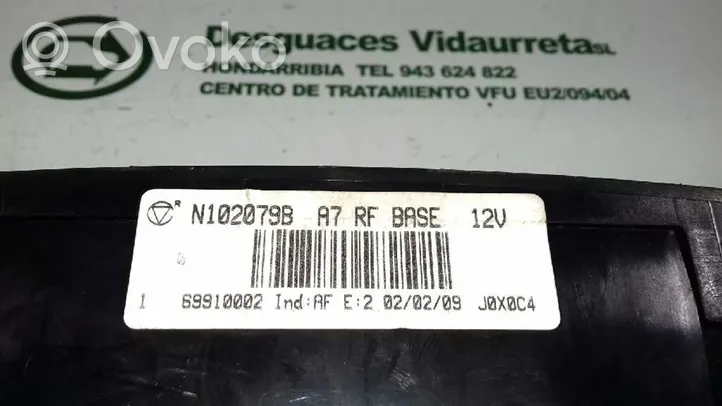 Peugeot 207 Air conditioner control unit module N102079B