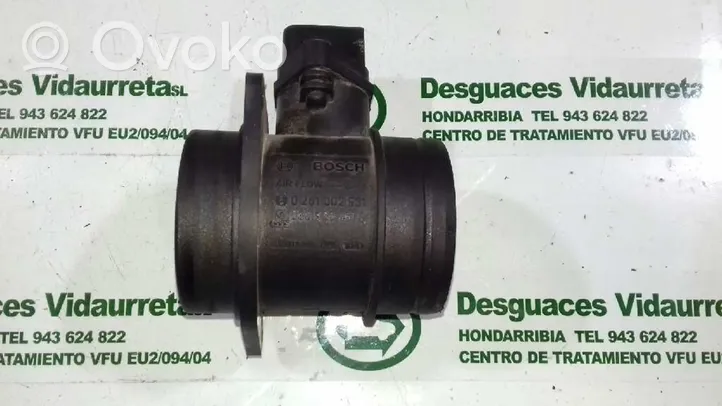 Audi A3 S3 8P Ilmamassan virtausanturi 038906461B