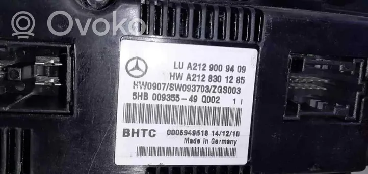 Mercedes-Benz E AMG W210 Panel klimatyzacji A2129008908