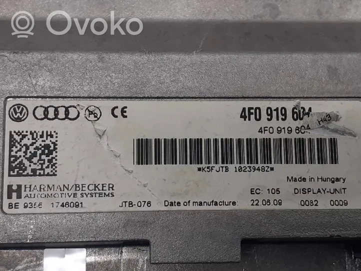 Audi Q5 SQ5 HUD-näyttö 4F0919604
