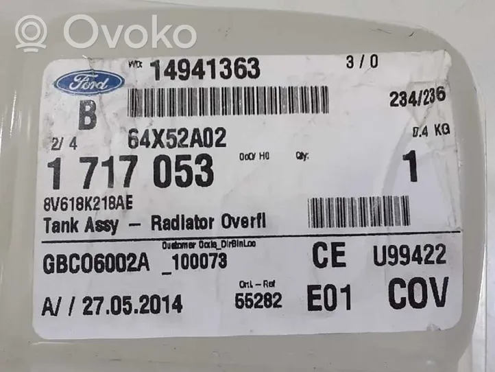 Ford Fiesta Degvielas izplešanās tvertne 8V618K218AE