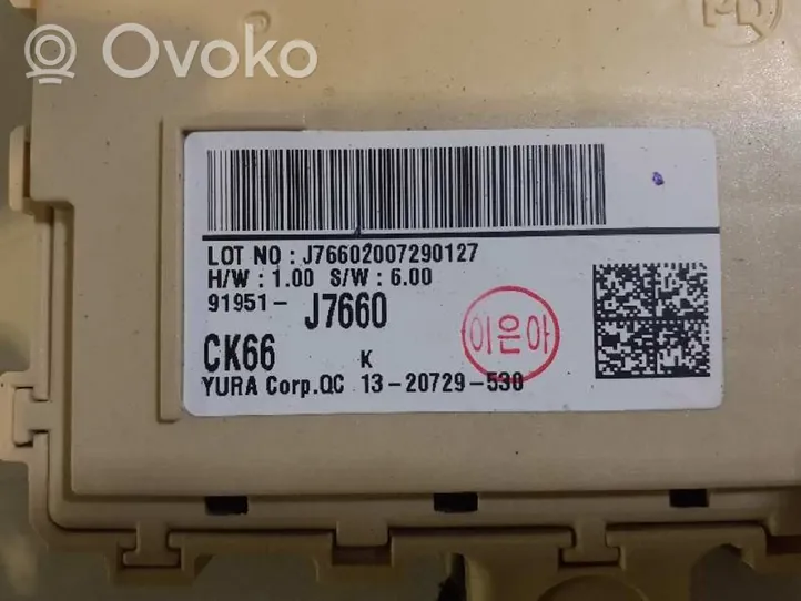 KIA Ceed Fuse module 91951J7660