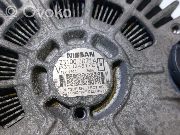 Nissan Qashqai+2 Générateur / alternateur 23100JD71A