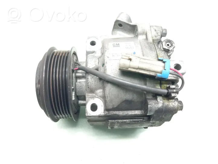 Opel Adam Ilmastointilaitteen kompressorin pumppu (A/C) 95528688