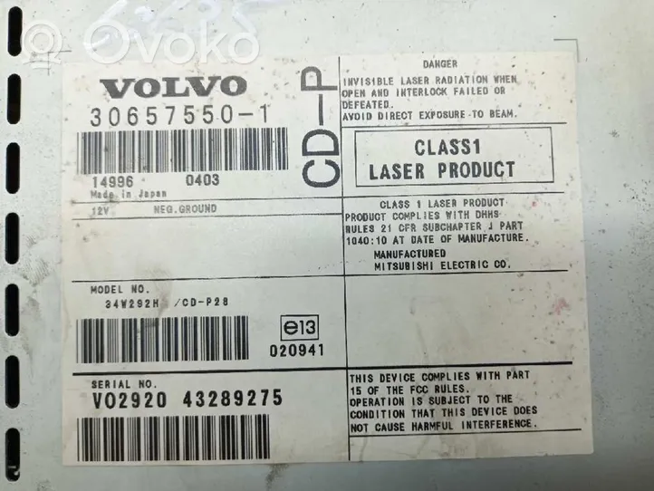 Volvo XC90 Hi-Fi-äänentoistojärjestelmä 306575501