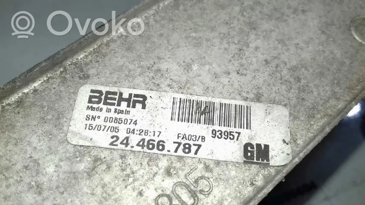 Opel Tigra B Välijäähdyttimen jäähdytin 24466787