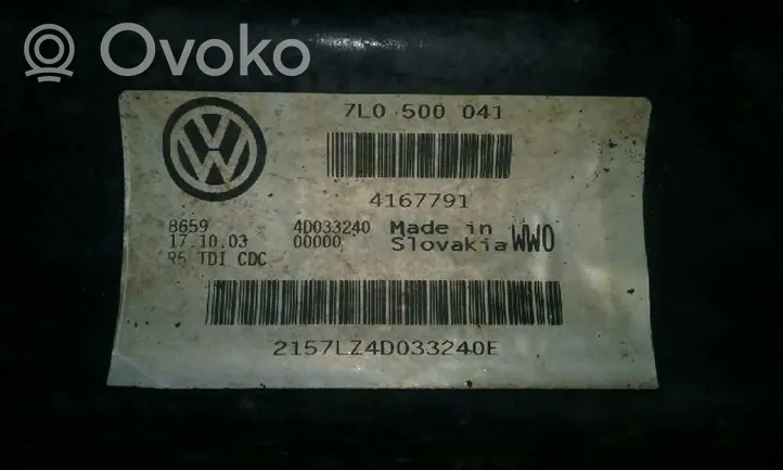 Volkswagen Touareg I Taka-akselin palkki 7L0500041