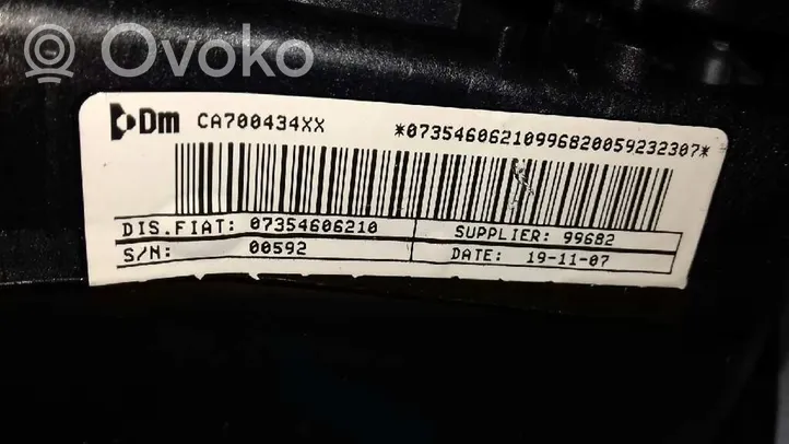 Fiat Grande Punto Poduszki powietrzne Airbag / Komplet 