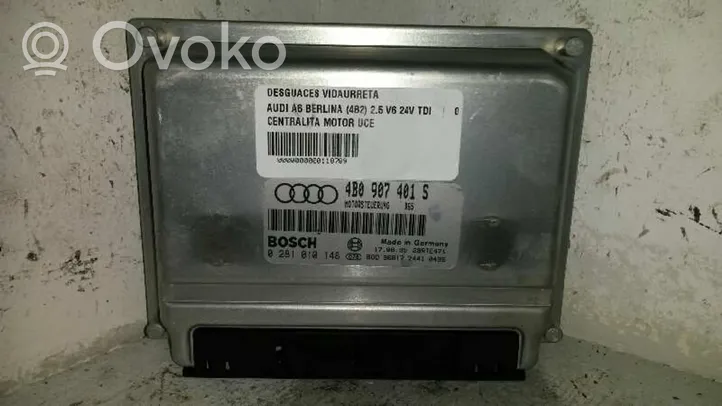 Audi A6 S6 C4 4A Centralina/modulo motore ECU 4B0907401S