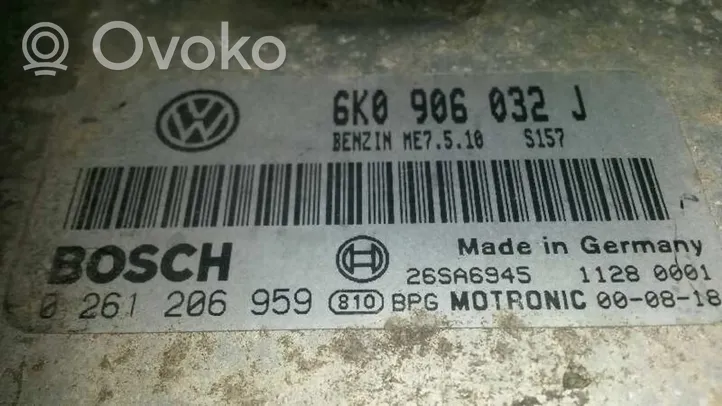 Seat Ibiza II (6k) Unidad de control/módulo ECU del motor 6K0906032J